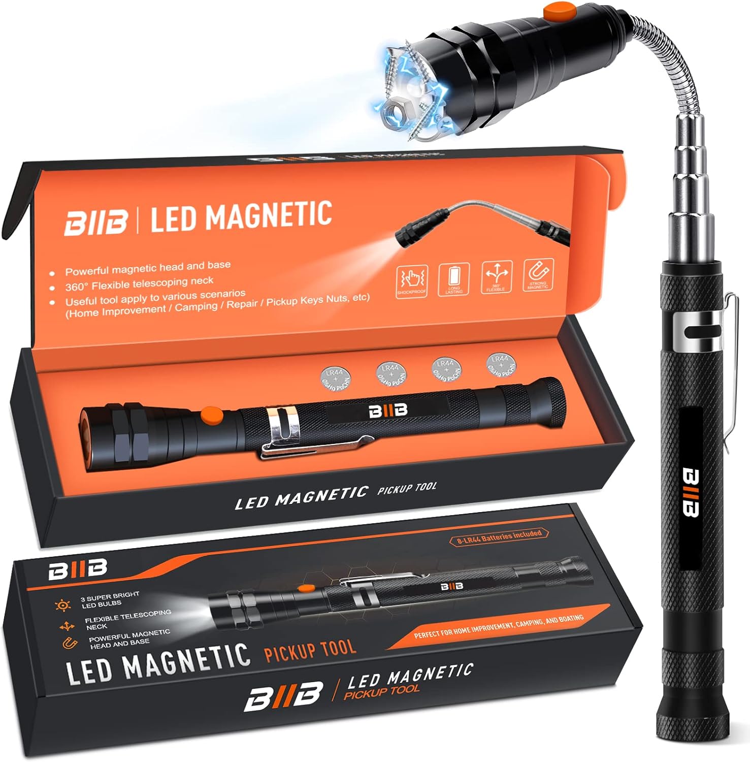 Magnetic Tool with LED