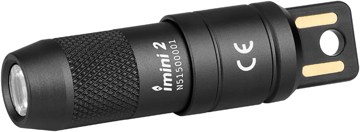 2 Magnetic USB Rechargeable Flashlight