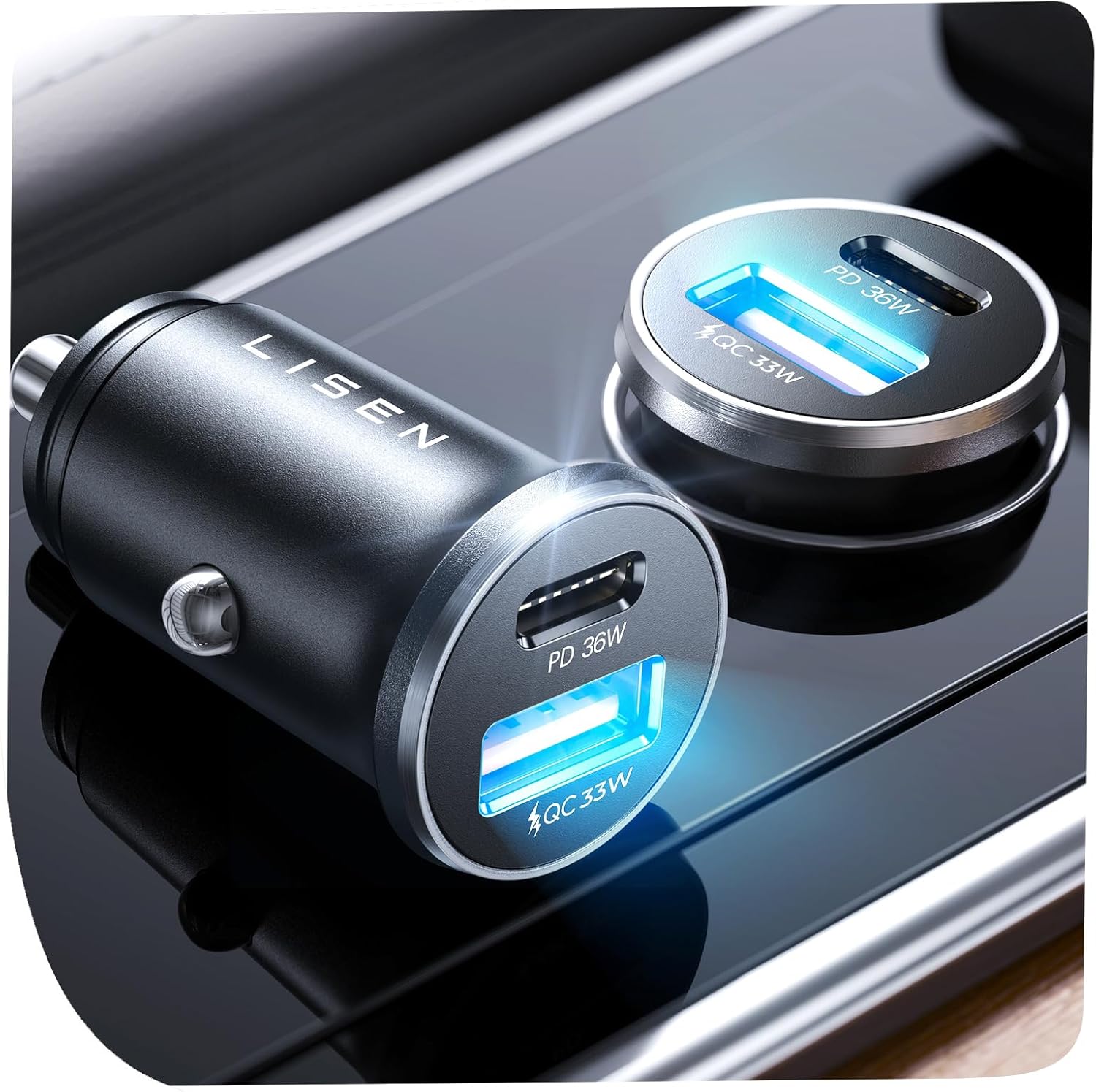 Car Charger Fast Charging 69W